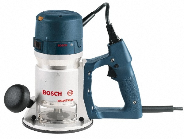 Bosch - Electric D-Handle Router: 1/2, 1/4 & 3/8