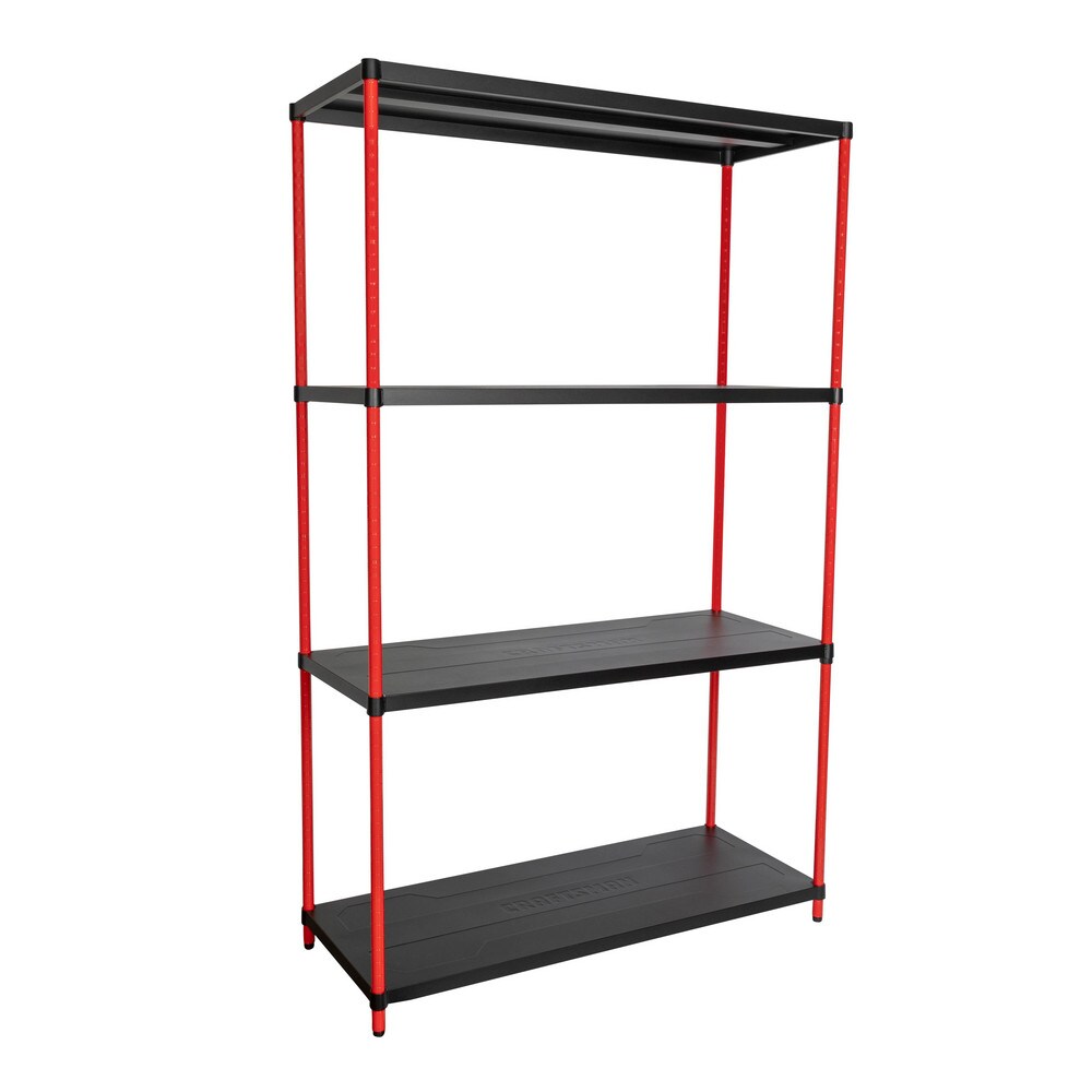 Craftsman 72 inch H X 18 inch D X 45 inch W 4 Shelf Steel Storage craftsman-72-inch-h-x-18-inch-d-x-45-inch-w-4-shelf-steel-storage