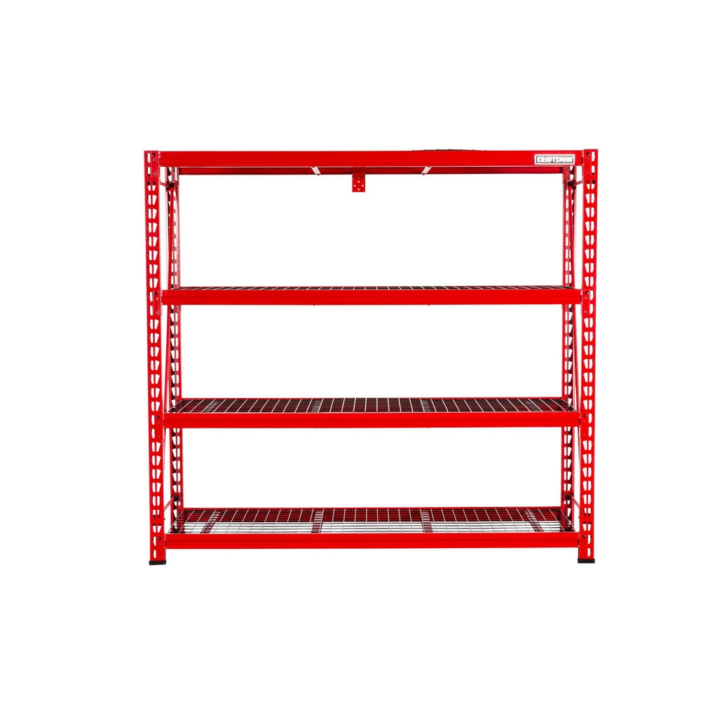 Craftsman 4 Shelf 6 Foot Tall Tool Chest Depth Storage Rack 77 Inch craftsman-4-shelf-6-foot-tall-tool-chest-depth-storage-rack-77-inch