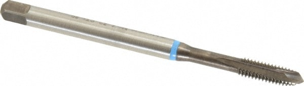 Spiral Point STI Tap: #6-32 UNC, 3 Flutes, Plug, Cobalt, Nitride Finish