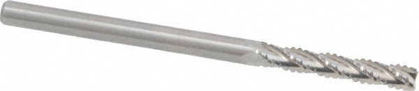 M.A. Ford. 13218750 3/16" Diam 4-Flute 30° Solid Carbide Square Roughing & Finishing End Mill Image