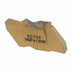 Kennametal 1114361 Grooving Insert: NGP4189 KC730, Solid Carbide Image