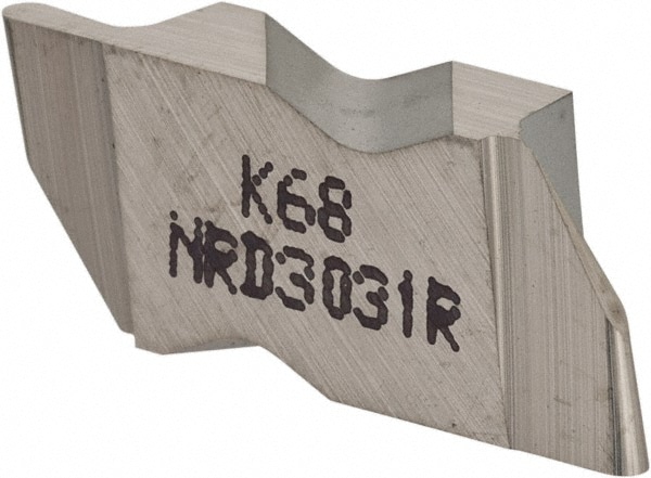 Grooving Insert: NRD3031 K68, Solid Carbide