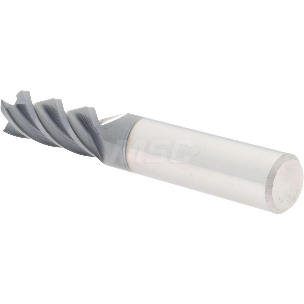 Accupro Square End Mill 25/64'' Dia, 1'' LOC, 7/16'' Shank Dia, 23/