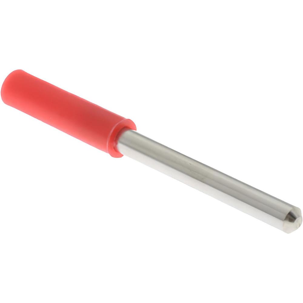 Ball End Mill: 0.0250" Dia, 0.0750" LOC, 2 Flute, High Speed Steel