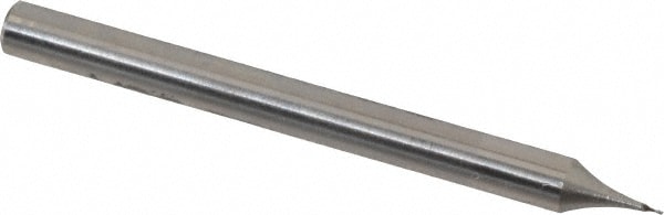 Value Collection 857-.010 Ball End Mill: 0.01" Dia, 0.015" LOC, 2 Flute, High Speed Steel Image