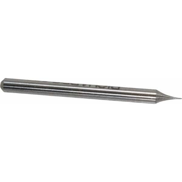 Value Collection 857-.015 Ball End Mill: 0.015" Dia, 0.022" LOC, 2 Flute, High Speed Steel Image