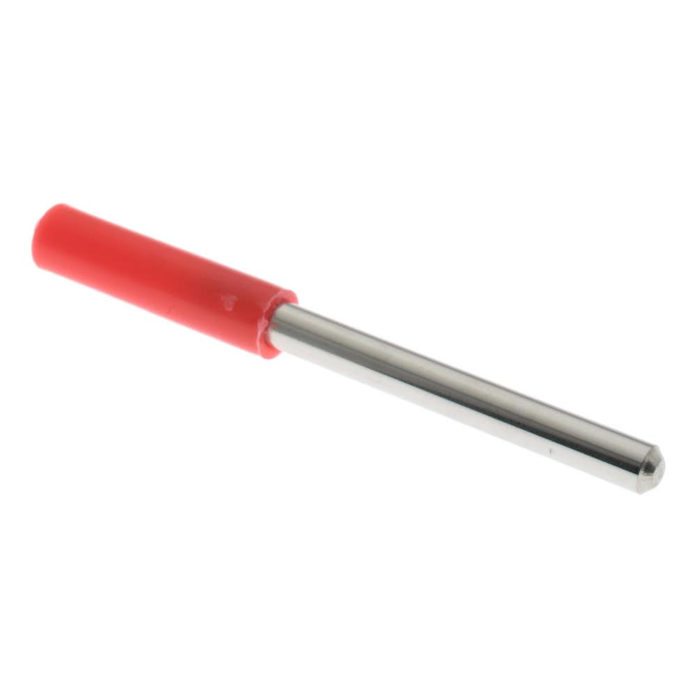 Ball End Mill: 0.0250" Dia, 0.0380" LOC, 2 Flute, Cobalt