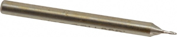 Value Collection 857-.030 Ball End Mill: 0.03" Dia, 0.045" LOC, 2 Flute, High Speed Steel Image