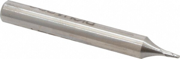 Value Collection 857-.045 Ball End Mill: 0.045" Dia, 0.067" LOC, 2 Flute, High Speed Steel Image