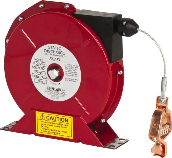 Reelcraft WC Series Spring Retractable Welding Cable Reel — 75Ft. Capacity,  700 Amp, Model# WCH80001