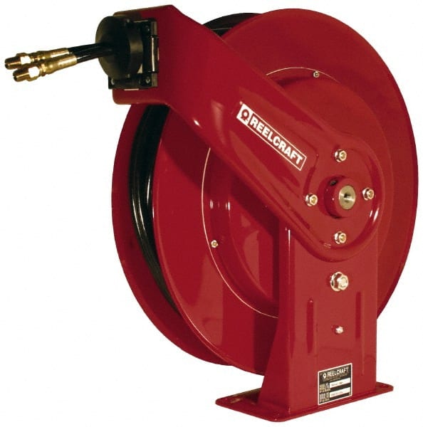 Reelcraft THA7630 OMP Hose Reel with Hose: 3/8" ID Hose x 30, Spring Retractable 