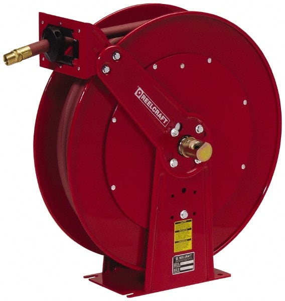 Reelcraft 82075 OLP Hose Reel with Hose: 1/2" ID Hose x 75, Spring Retractable 