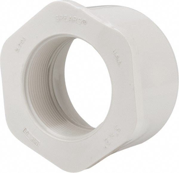 3 x 2" PVC Plastic Pipe Bushing