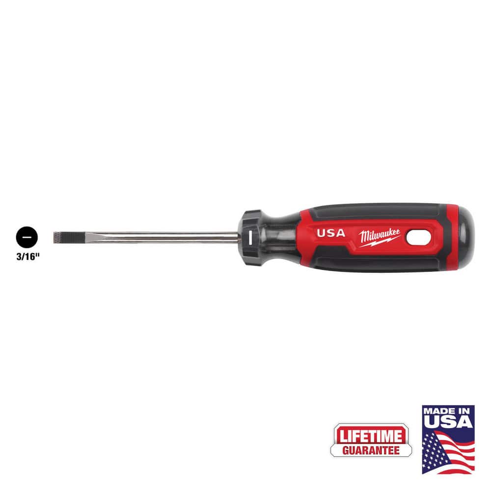 Precision & Specialty Screwdrivers; Tool Type: Cabinet Screwdriver ; Blade Length: 3 ; Overall Length: 6.70 ; Shaft Length: 3in ; Handle Length: 3.7in ; Handle Type: Standard; Cushion Grip