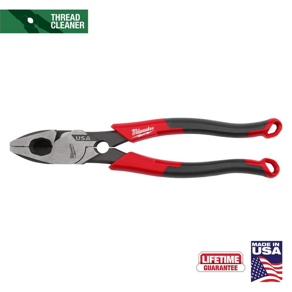 Pliers; Jaw Texture: Crosshatch ; Plier Type: Lineman's ; Jaw Length (Inch): 1-7/8 ; Jaw Length (Decimal Inch): 1.8750 ; Jaw Width (Inch): 1-1/4 ; Jaw Type: Linesman