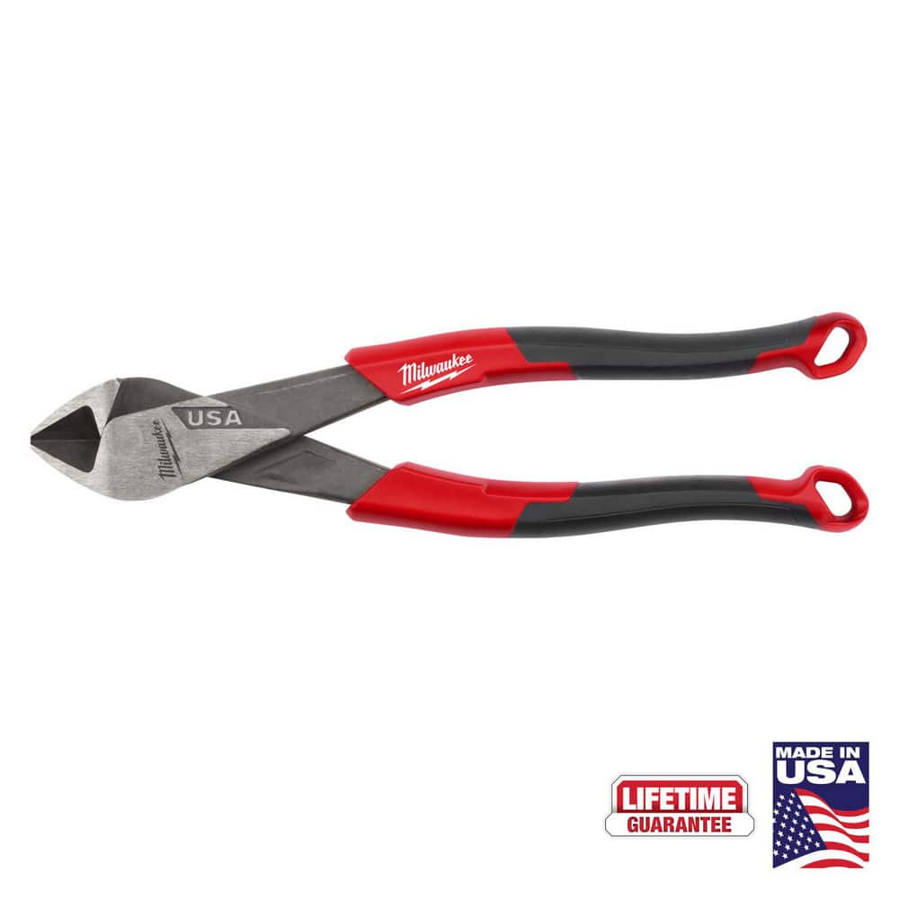 Cutting Pliers; Insulated: No ; Cutting Capacity: 1-1/4 ; Overall Length (Decimal Inch): 8.0000 ; Jaw Width (Decimal Inch): 1.25 ; Head Style: Cutter; Diagonal ; Cutting Style: Diagonal