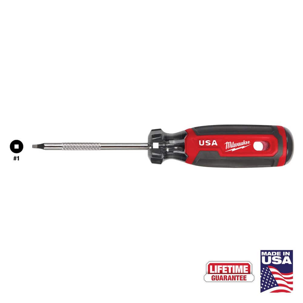 Precision & Specialty Screwdrivers; Tool Type: Square Screwdriver ; Blade Length: 3 ; Overall Length: 6.70 ; Shaft Length: 3in ; Handle Length: 3.7in ; Handle Type: Standard; Cushion Grip