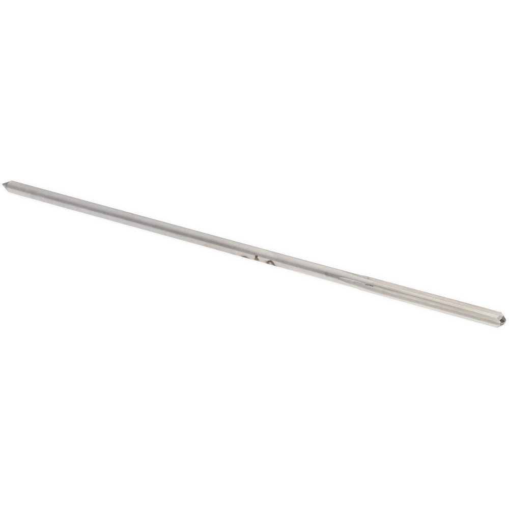 Chucking Reamer: 0.0800" Dia, Straight-Cylindrical Shank, HSS