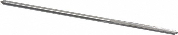Chucking Reamer: 0.0930" Dia, Straight-Cylindrical Shank, HSS