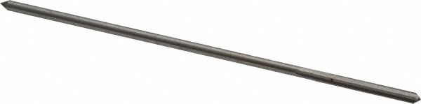 Chucking Reamer: 0.0970" Dia, Straight-Cylindrical Shank, HSS