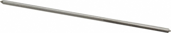 Chucking Reamer: 0.0975" Dia, Straight-Cylindrical Shank, HSS