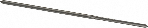 Chucking Reamer: 0.1020" Dia, Straight-Cylindrical Shank, HSS