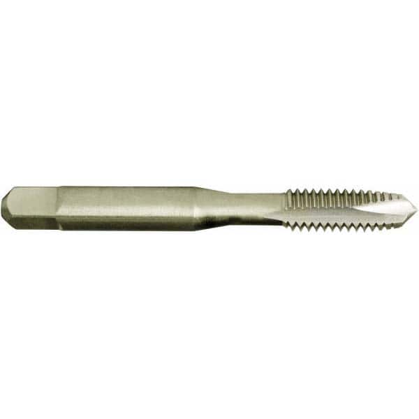 Spiral Point Tap: 5/8-11 UNC, 3 Flutes, Plug, 2/2B Class of Fit, High Speed Steel, Bright Finish