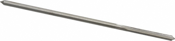 Chucking Reamer: 0.1170" Dia, Straight-Cylindrical Shank, HSS