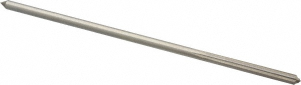 Chucking Reamer: 0.1190" Dia, Straight-Cylindrical Shank, HSS
