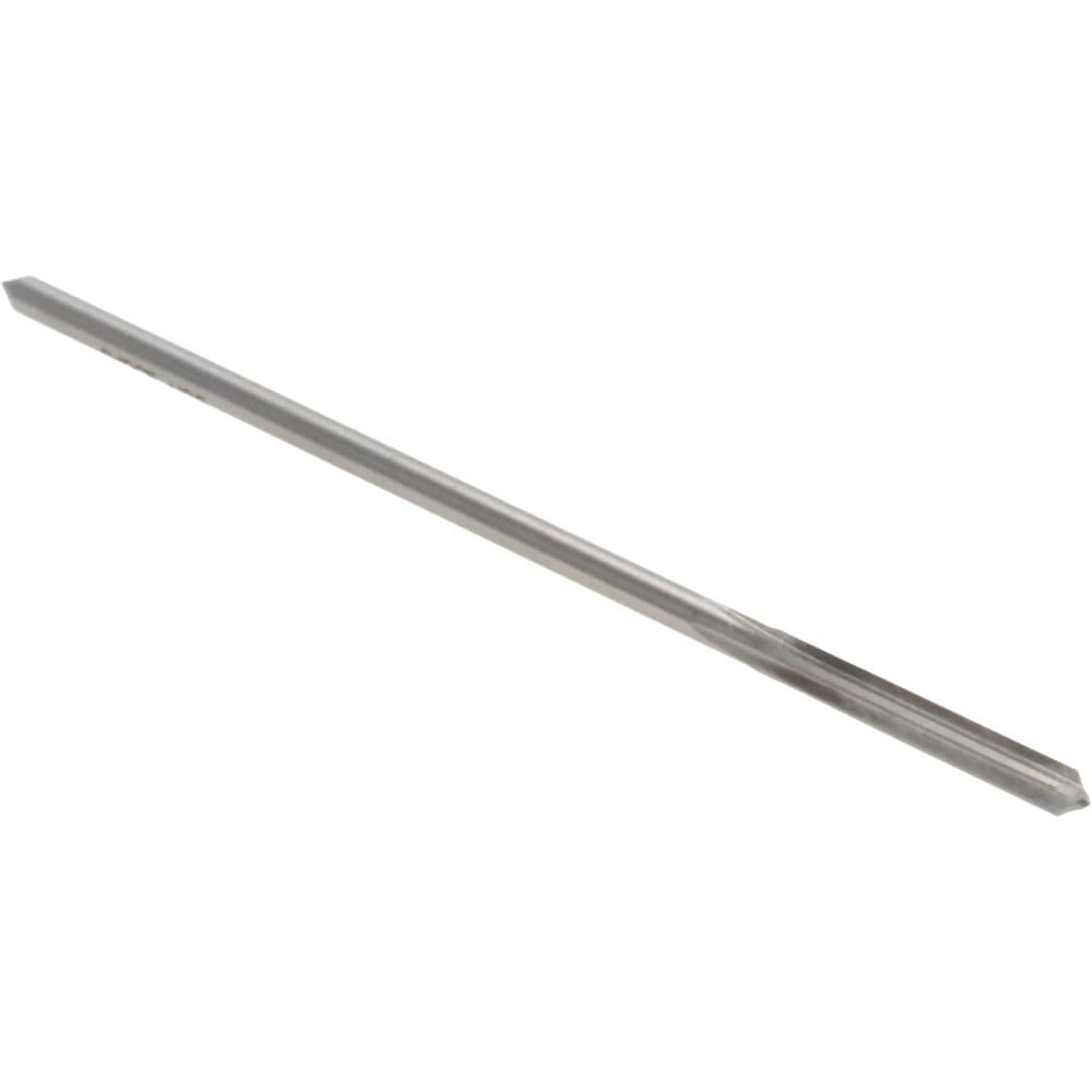 Chucking Reamer: 0.1205" Dia, Straight-Cylindrical Shank, HSS