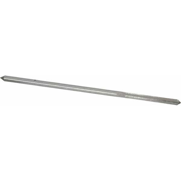 Chucking Reamer: 0.1220" Dia, Straight-Cylindrical Shank, HSS