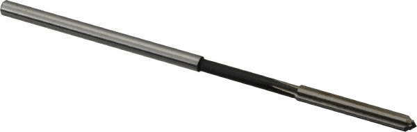 Chucking Reamer: 0.1560" Dia, Straight-Cylindrical Shank, HSS