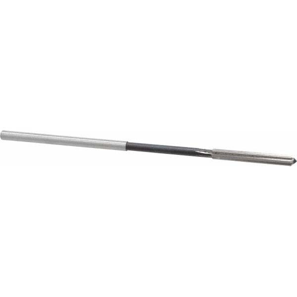 Chucking Reamer: 0.1585" Dia, Straight-Cylindrical Shank, HSS