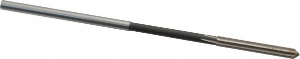 Chucking Reamer: 0.1595" Dia, Straight-Cylindrical Shank, HSS