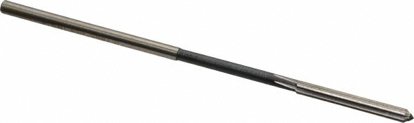 Chucking Reamer: 0.1605" Dia, Straight-Cylindrical Shank, HSS