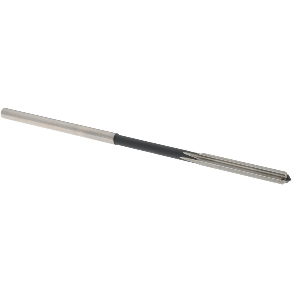 Chucking Reamer: 0.1620" Dia, Straight-Cylindrical Shank, HSS