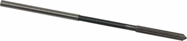 Chucking Reamer: 0.1655" Dia, Straight-Cylindrical Shank, HSS