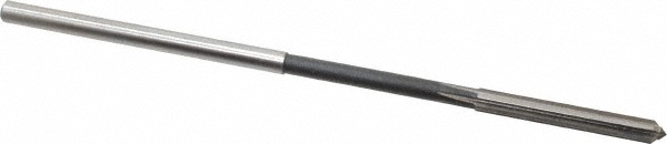 Chucking Reamer: 0.1675" Dia, Straight-Cylindrical Shank, HSS
