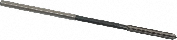 Chucking Reamer: 0.1680" Dia, Straight-Cylindrical Shank, HSS