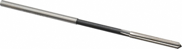 Chucking Reamer: 0.1685" Dia, Straight-Cylindrical Shank, HSS