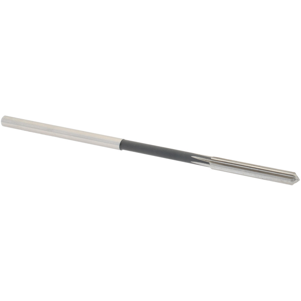 Chucking Reamer: 0.17" Dia, Straight Flute, Straight Shank, High Speed Steel