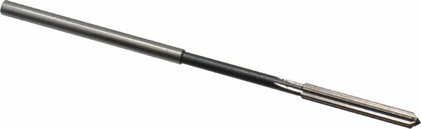 Chucking Reamer: 0.1720" Dia, Straight-Cylindrical Shank, HSS