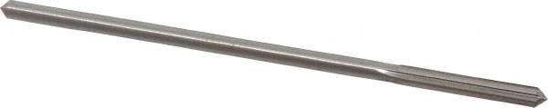 Chucking Reamer: 0.1735" Dia, Straight-Cylindrical Shank, HSS