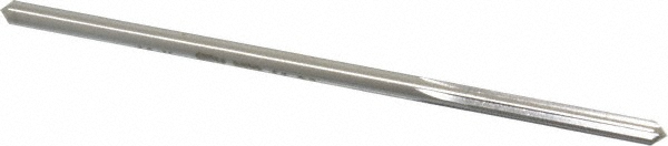 Chucking Reamer: 0.1775" Dia, Straight-Cylindrical Shank, HSS