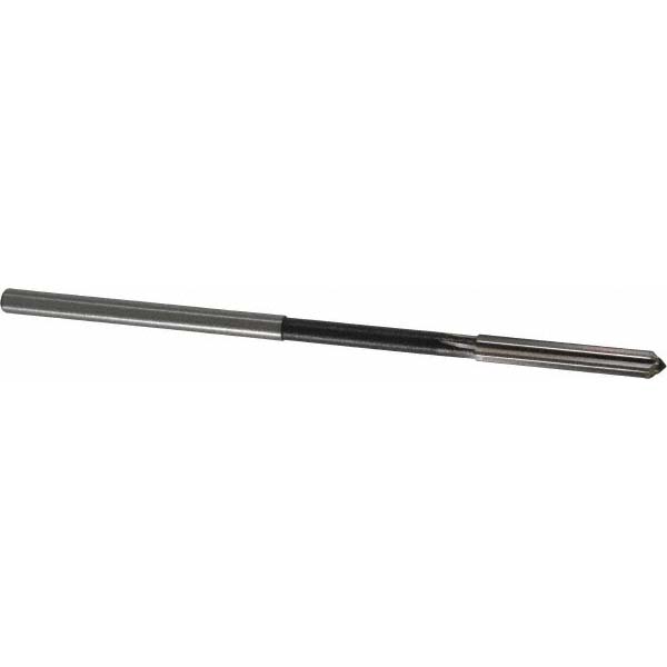 Chucking Reamer: 0.1860" Dia, Straight-Cylindrical Shank, HSS
