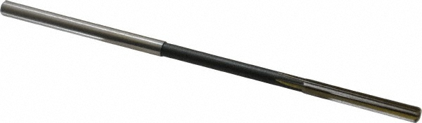Chucking Reamer: 0.1895" Dia, Straight-Cylindrical Shank, HSS