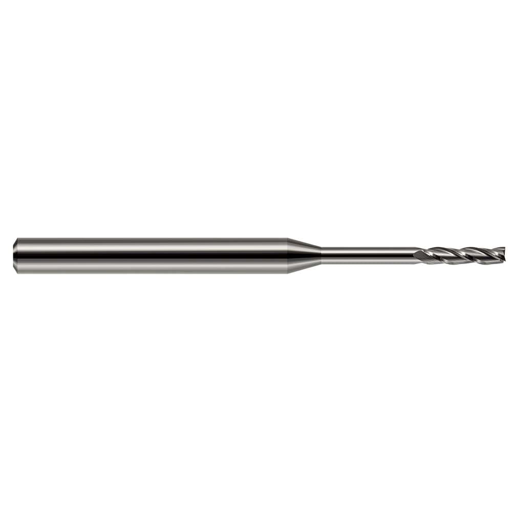 Square End Mill: 0.045" Dia, 0.225" LOC, 3 Flutes, Solid Carbide