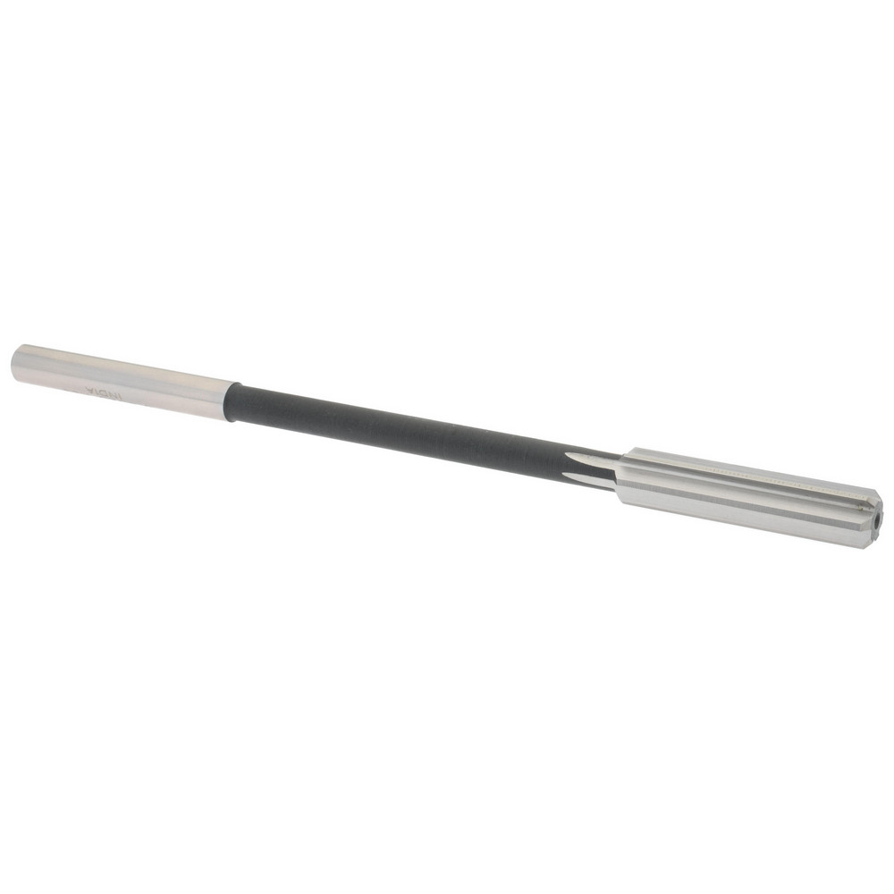 Uxcell 6.5mm Chucking Reamer, HSS Cobalt M35 Lathe Machine Reamer D4 6 Straight Flutes, Round Shank Milling Cutting Tool, For Stainless Steel Alloy Copper Metal
