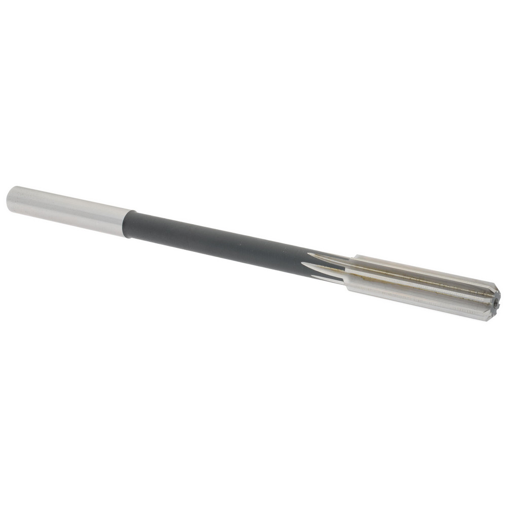 Interstate Chucking Reamer 0.436" Dia, Straight Shank, High Speed